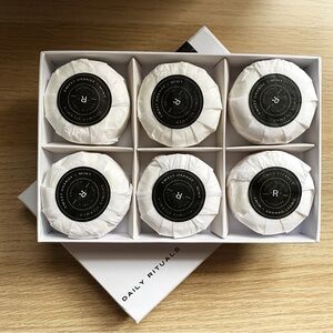 daily rituals • luxury sweet orange & mint shower steamers | 6 pack